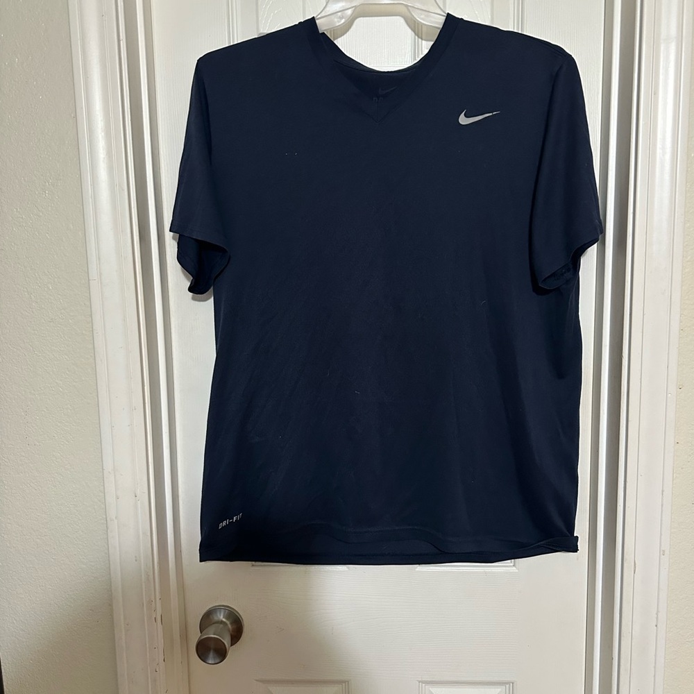 Nike Men's Navy Dri-FIT Short Sleeve Tee